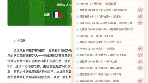 国际友谊赛战绩解析：近6胜5负，王牌赛事数据调整存疑点